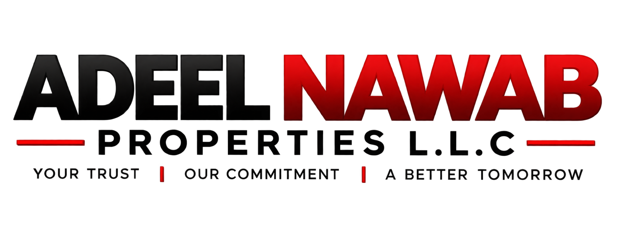 Adeel Nawab Properties L.L.C — Your Trust, Our Commitment, A Better Tomorrow